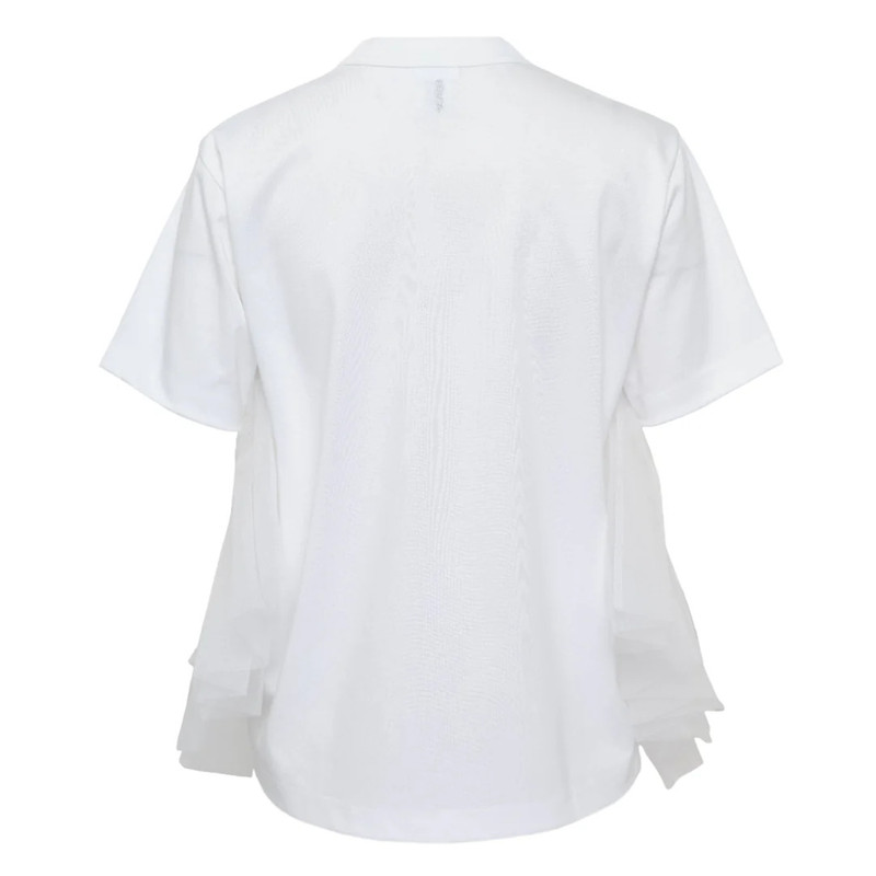 Noir Kei Ninomiya Cotton Ponte x Nylon Tulle outlook