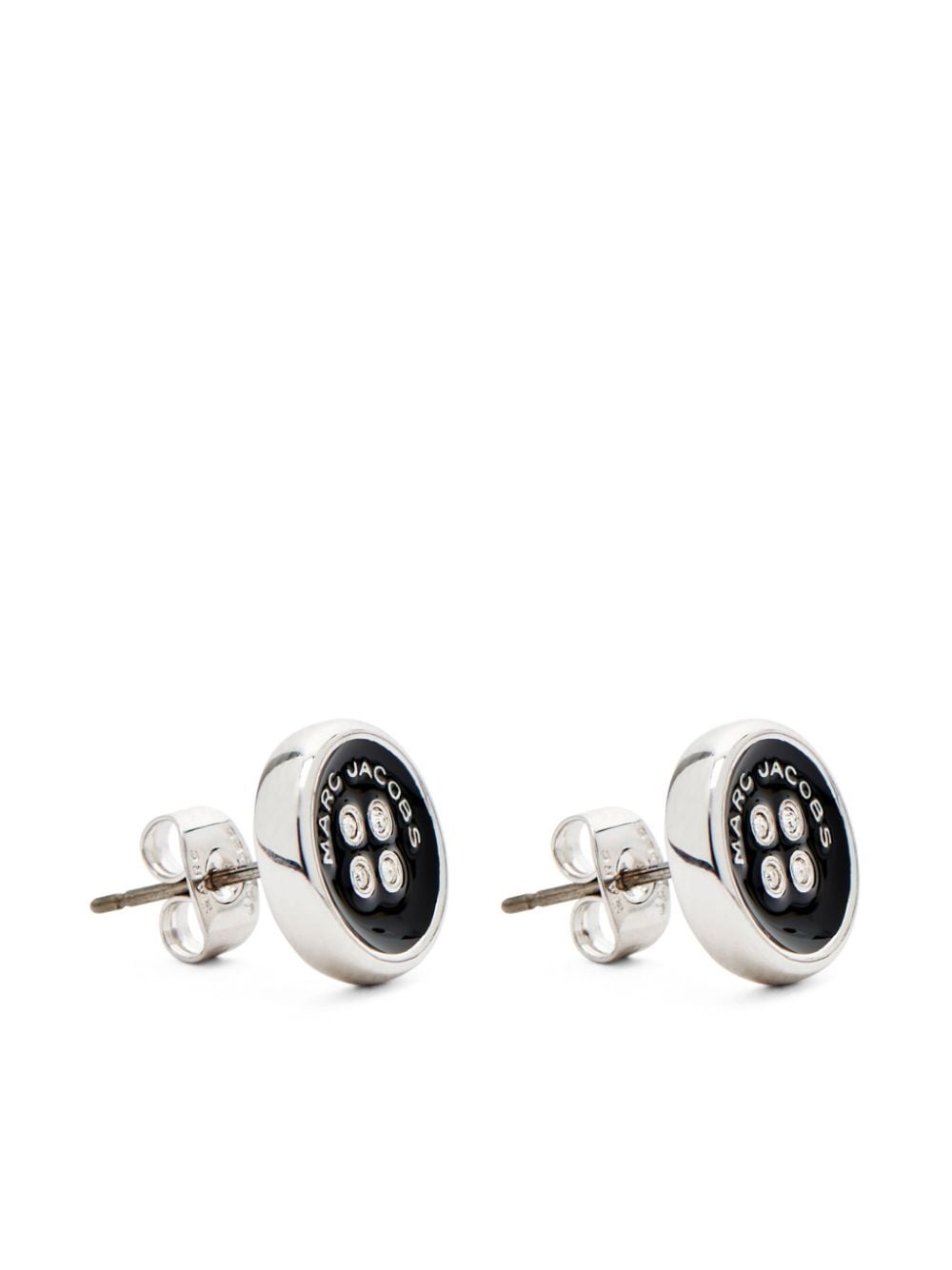 Button earrings - 2