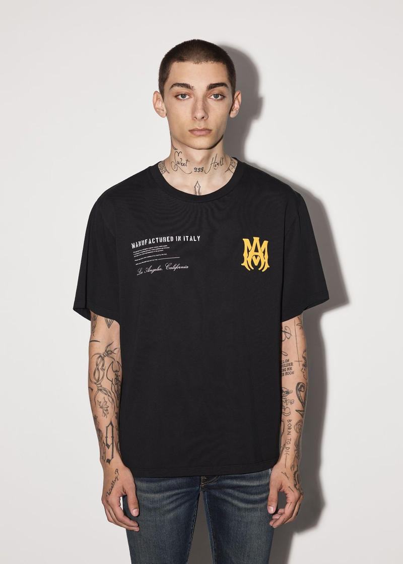 AMIRI MILITARY SPECS STENCIL TEE outlook