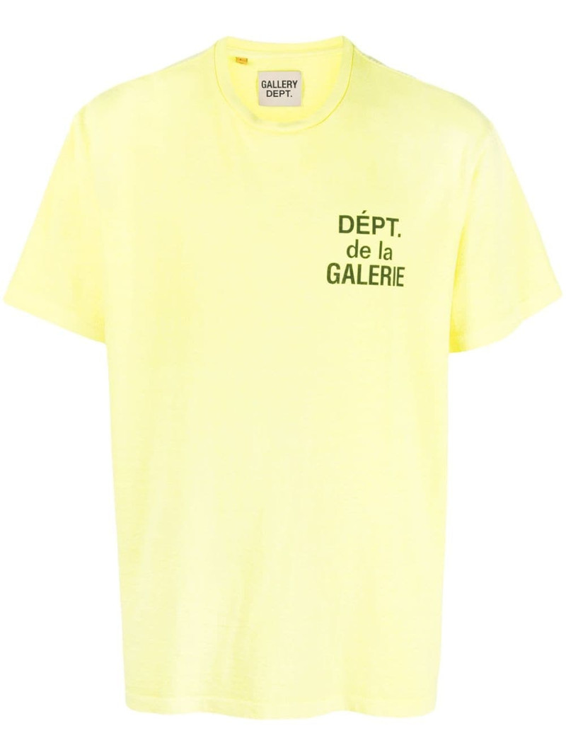 logo-print short-sleeve cotton T-shirt - 1