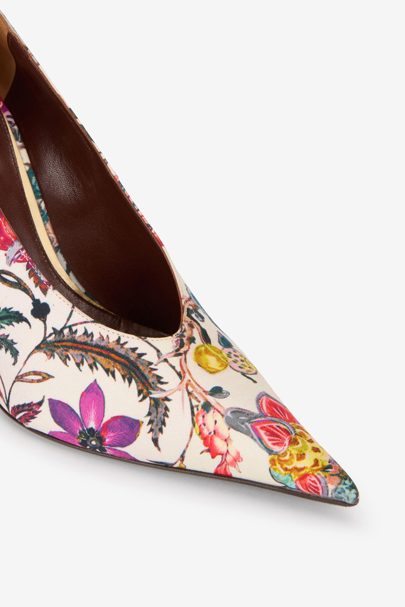 Florentine Flower Print Pump 5