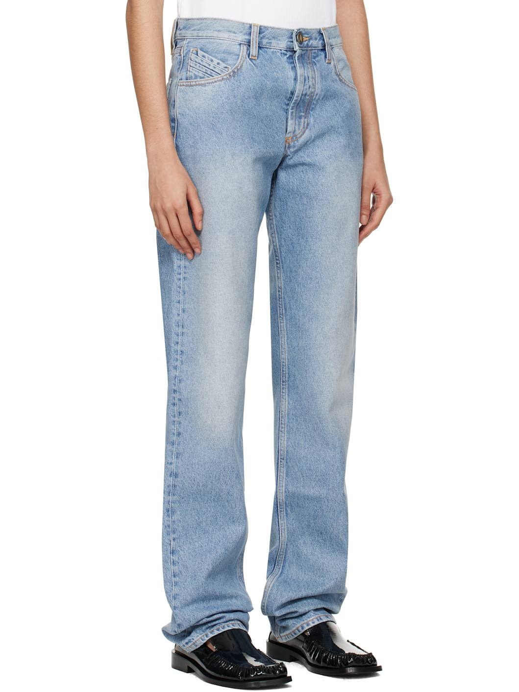 Blue Long Jeans - 2