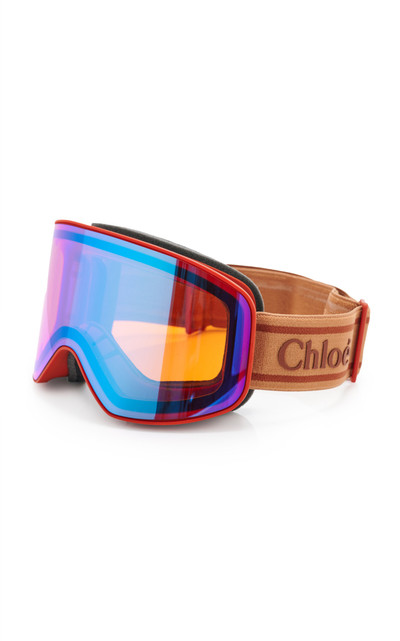 Chloé Ski Goggles brown outlook