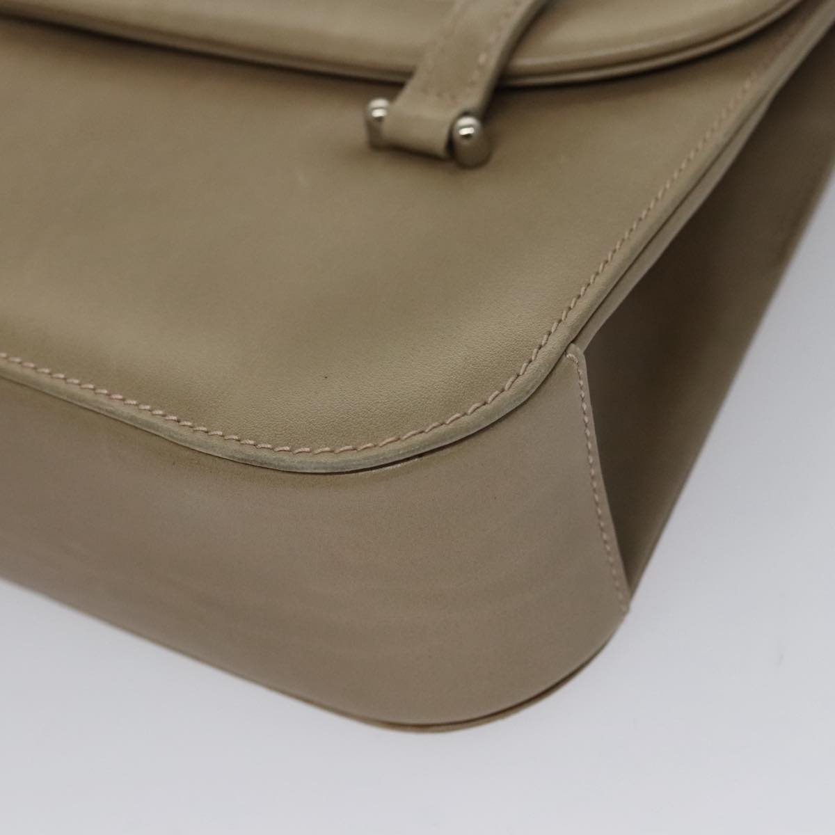 GUCCI Hand Bag Leather Beige - 10