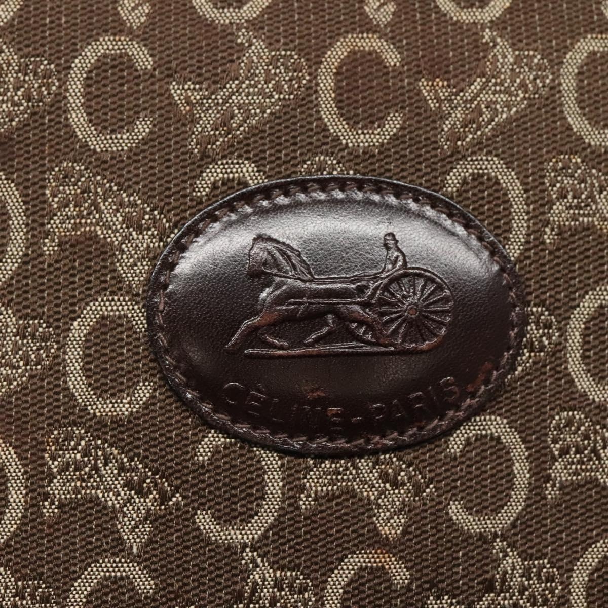 CELINE C Sulky Hand Bag Brown Gold - 14