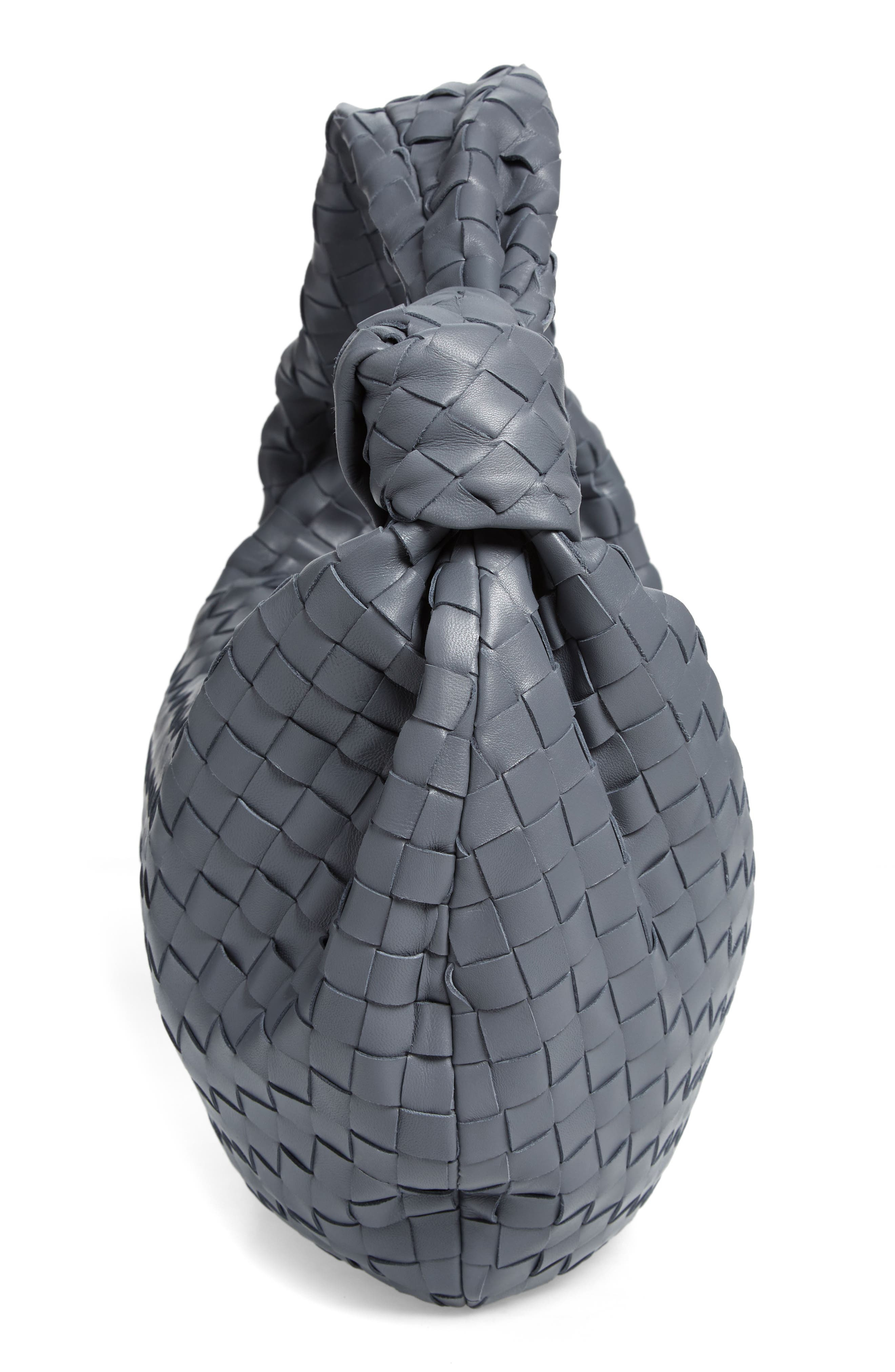 Bottega Veneta BV Jodie Leather Hobo Bag in Thunder-Gold at Nordstrom - 5
