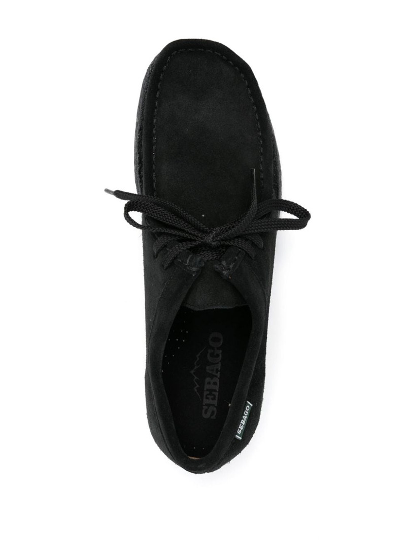 Wallabee leather loafers 4