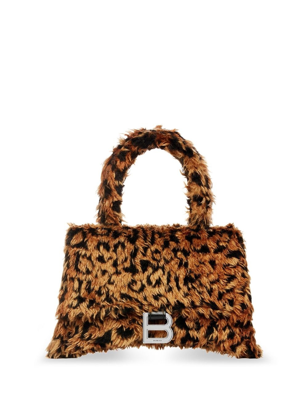 small Hourglass faux-fur mini bag - 1