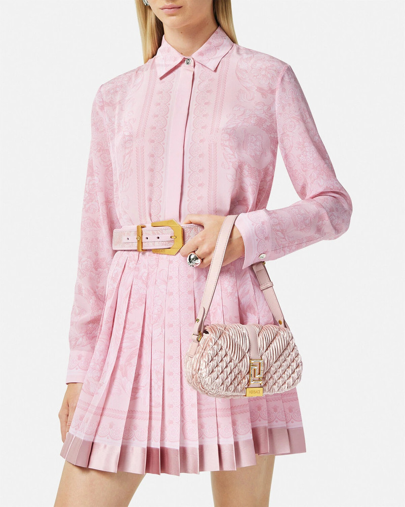 Greca Goddess Velvet Mini Bag 3