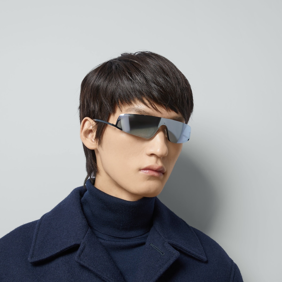 Mask-shaped frame sunglasses - 3