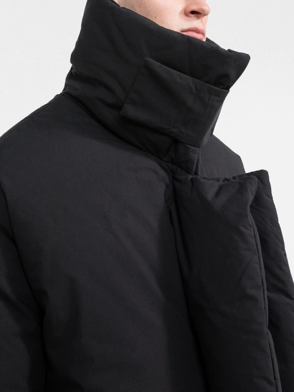 quilted puffer coat - 5
