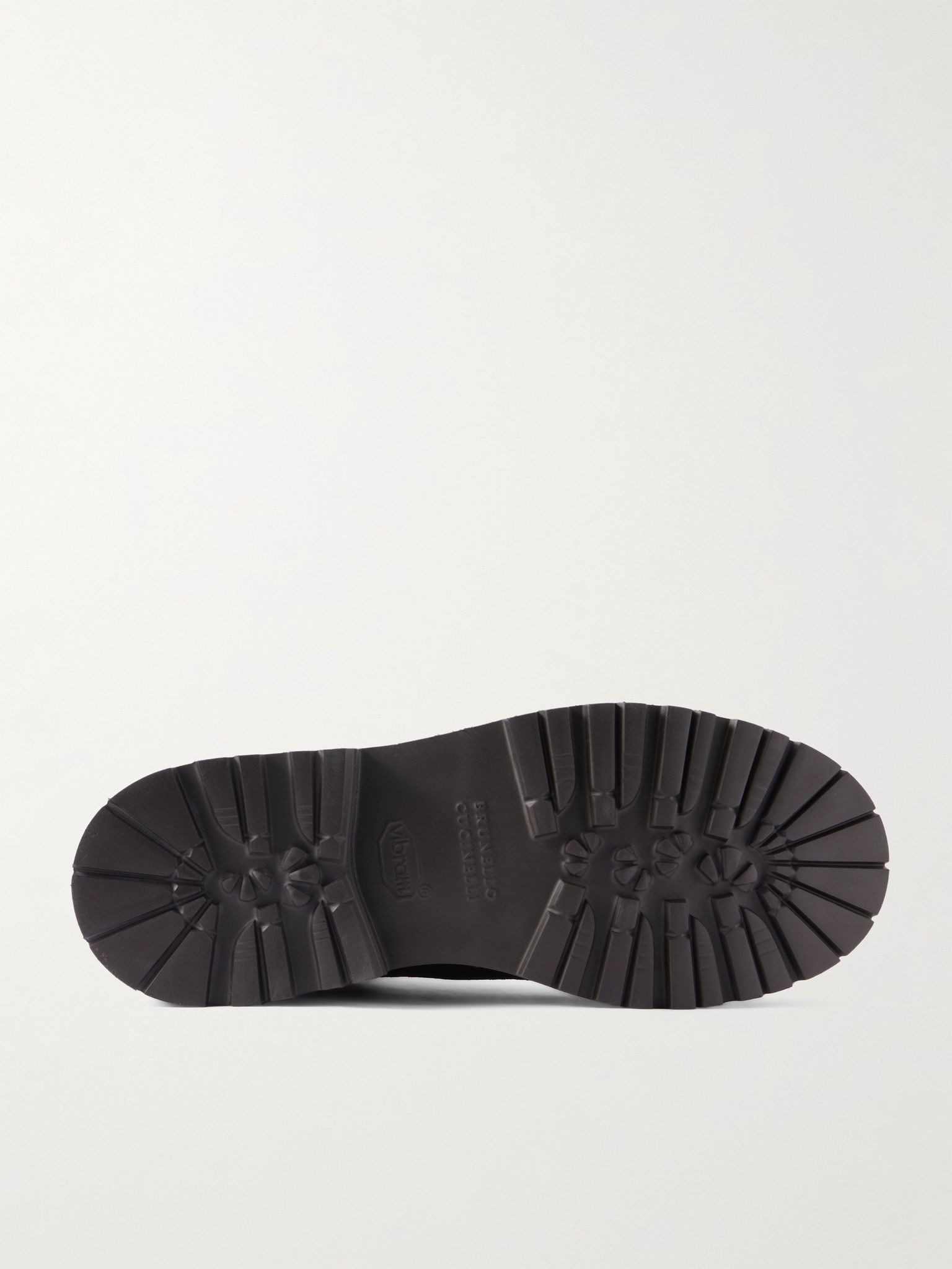 Waxed-Suede Hiking Boots Black - 3