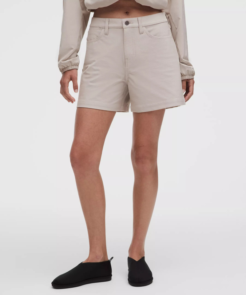 lululemon EasyFive Mid-Rise Short 4.5" outlook