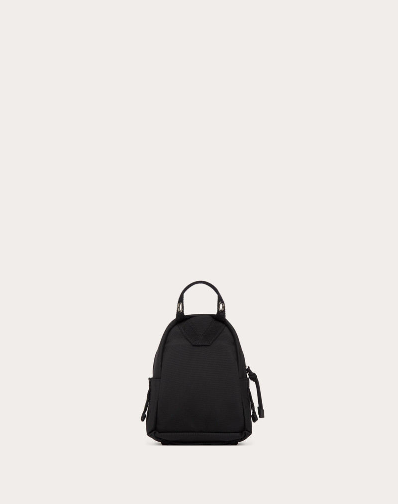 MINI NEON VLTN BACKPACK IN NYLON 3