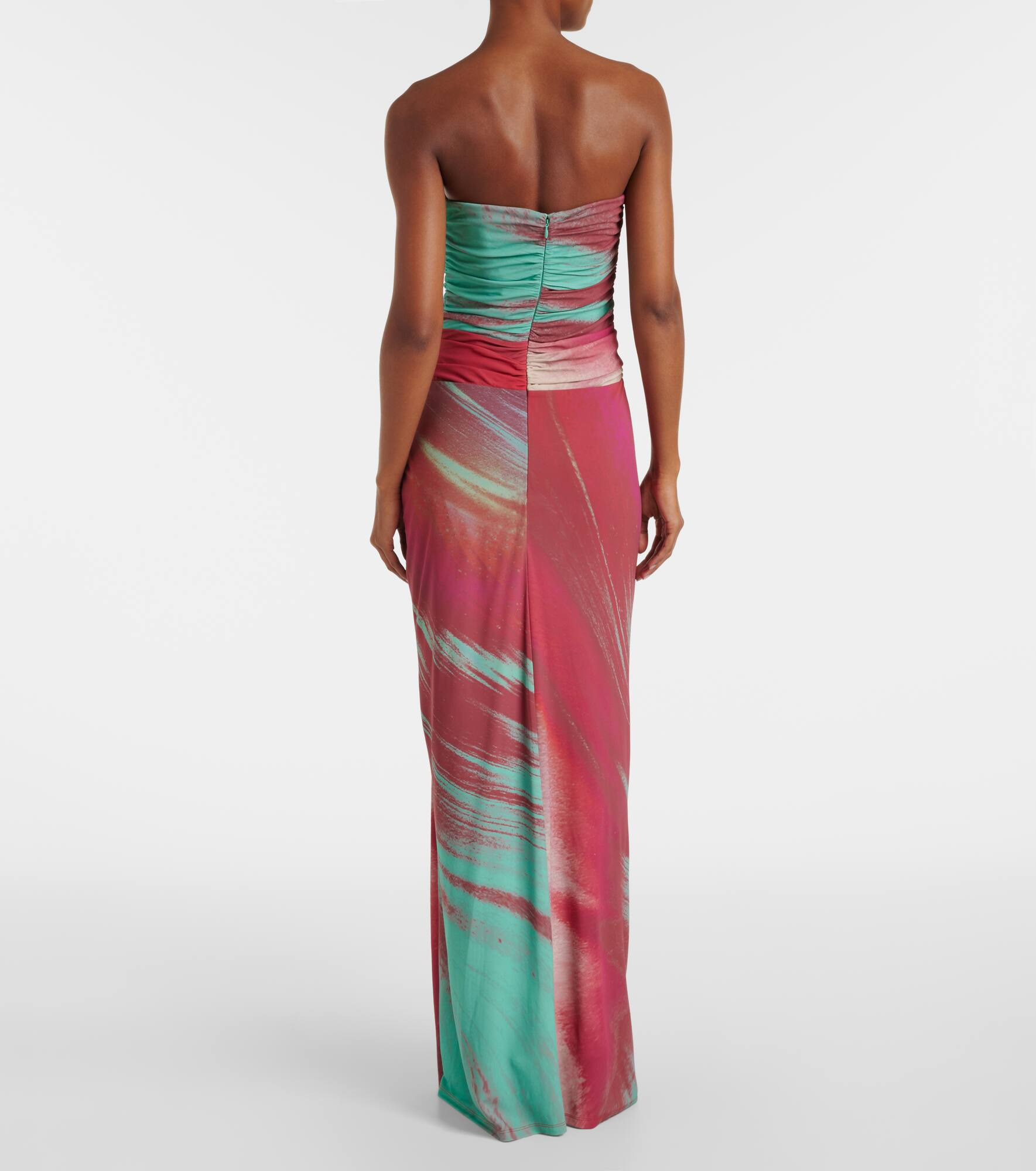 Emma printed jersey maxi dress - 3