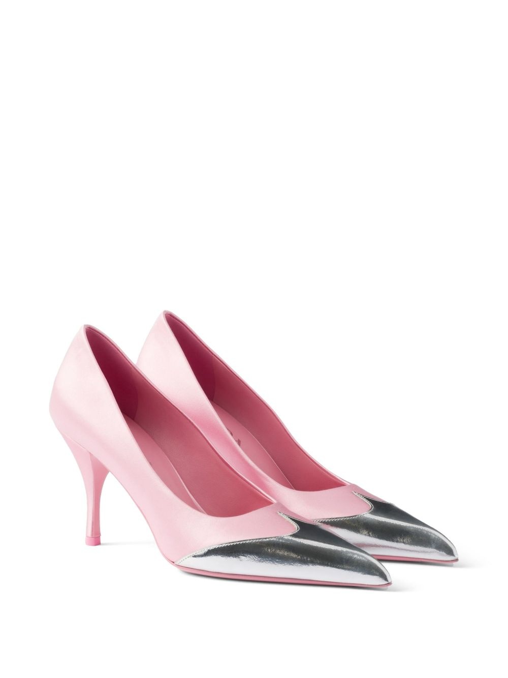 85mm satin pumps - 2
