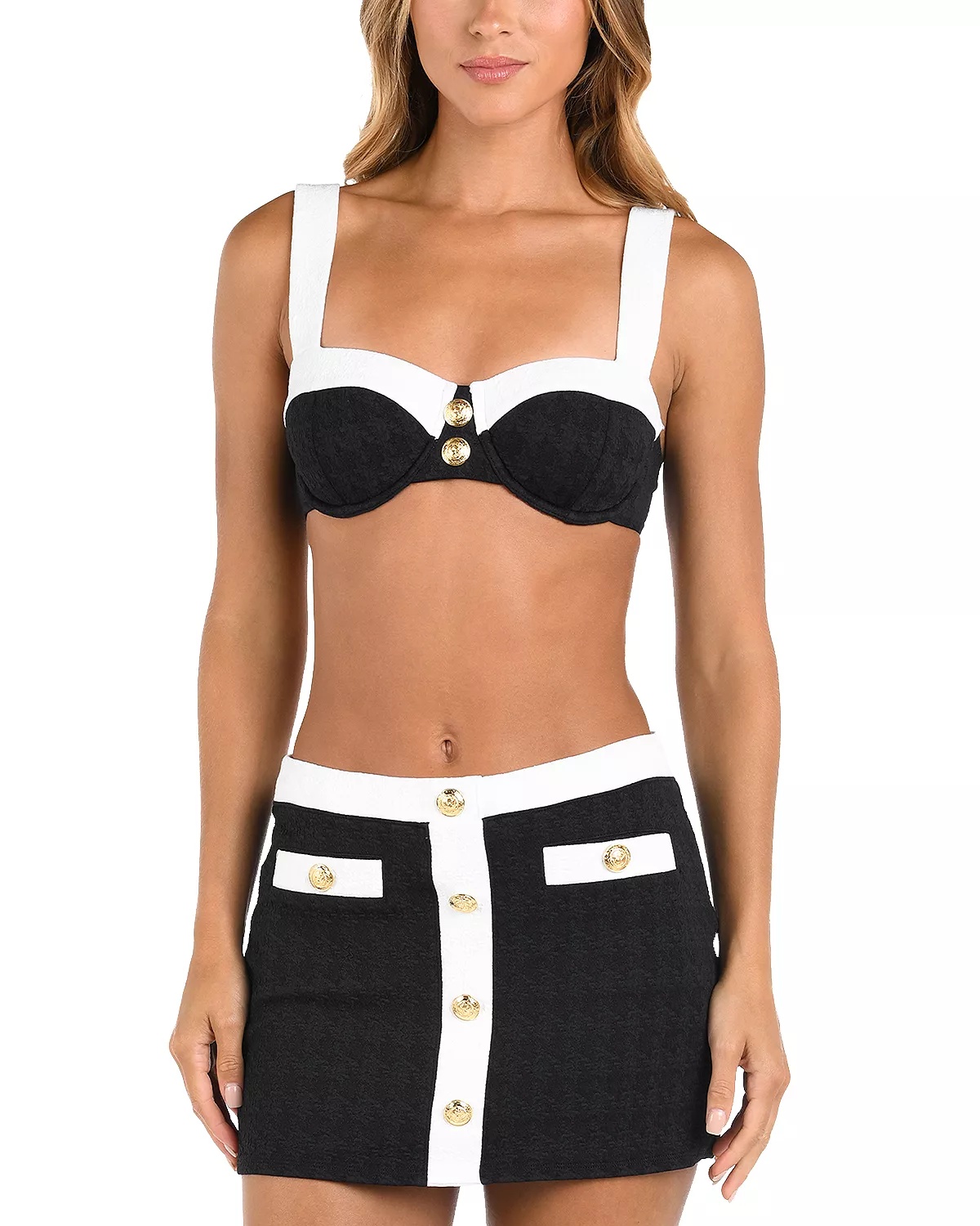 Coco Color Blocked Skirt Cover Up - 5