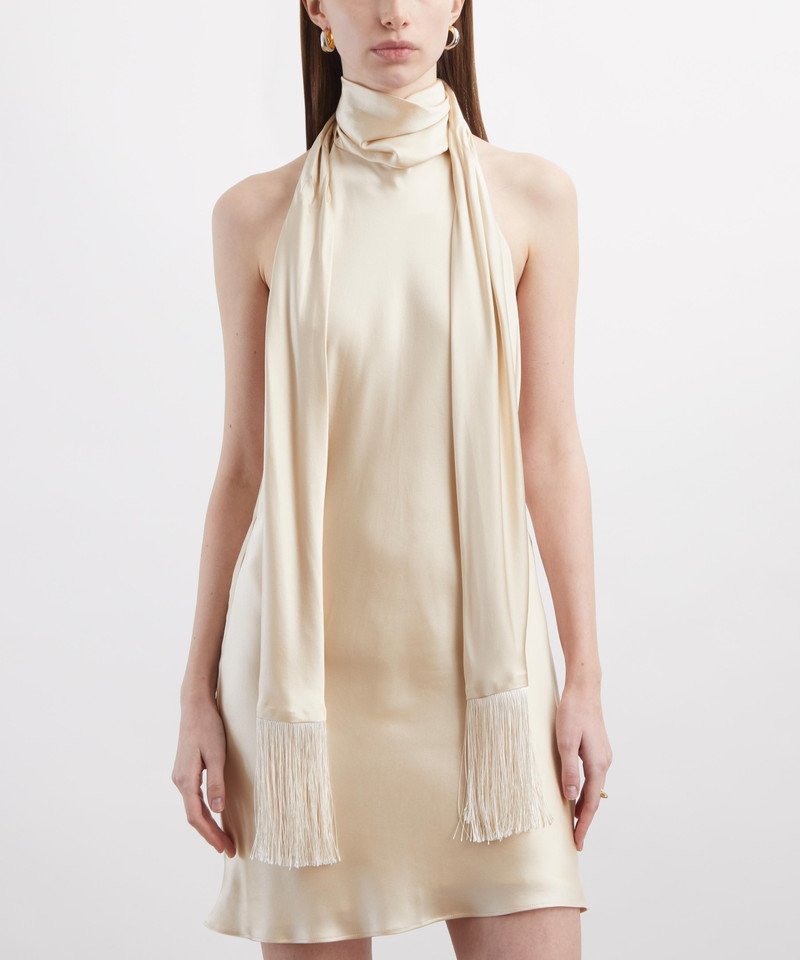 Reformation Helen Silk Mini Dress outlook