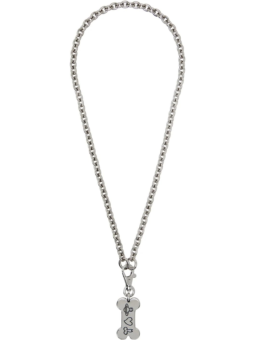 Dog Tag Pendant Necklace - 1