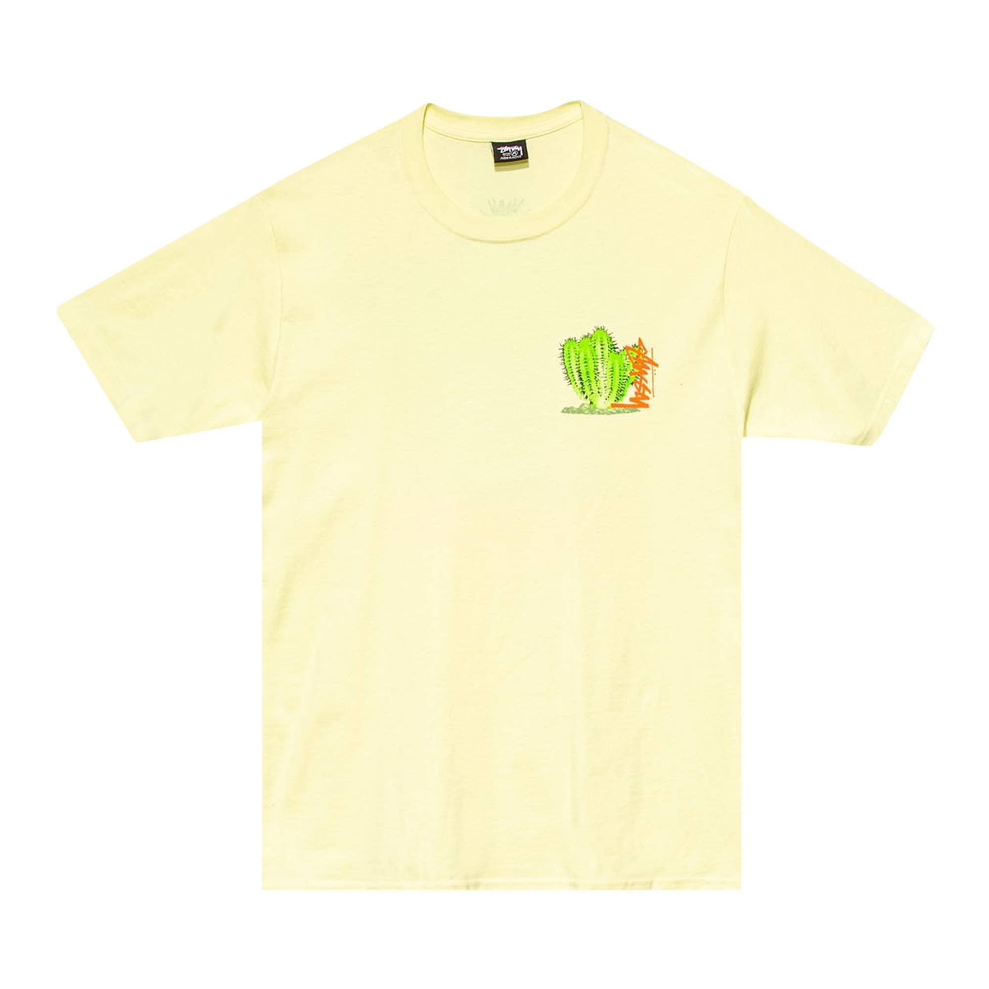 Stussy Desert Bloom Tee 'Pale Yellow' - 1