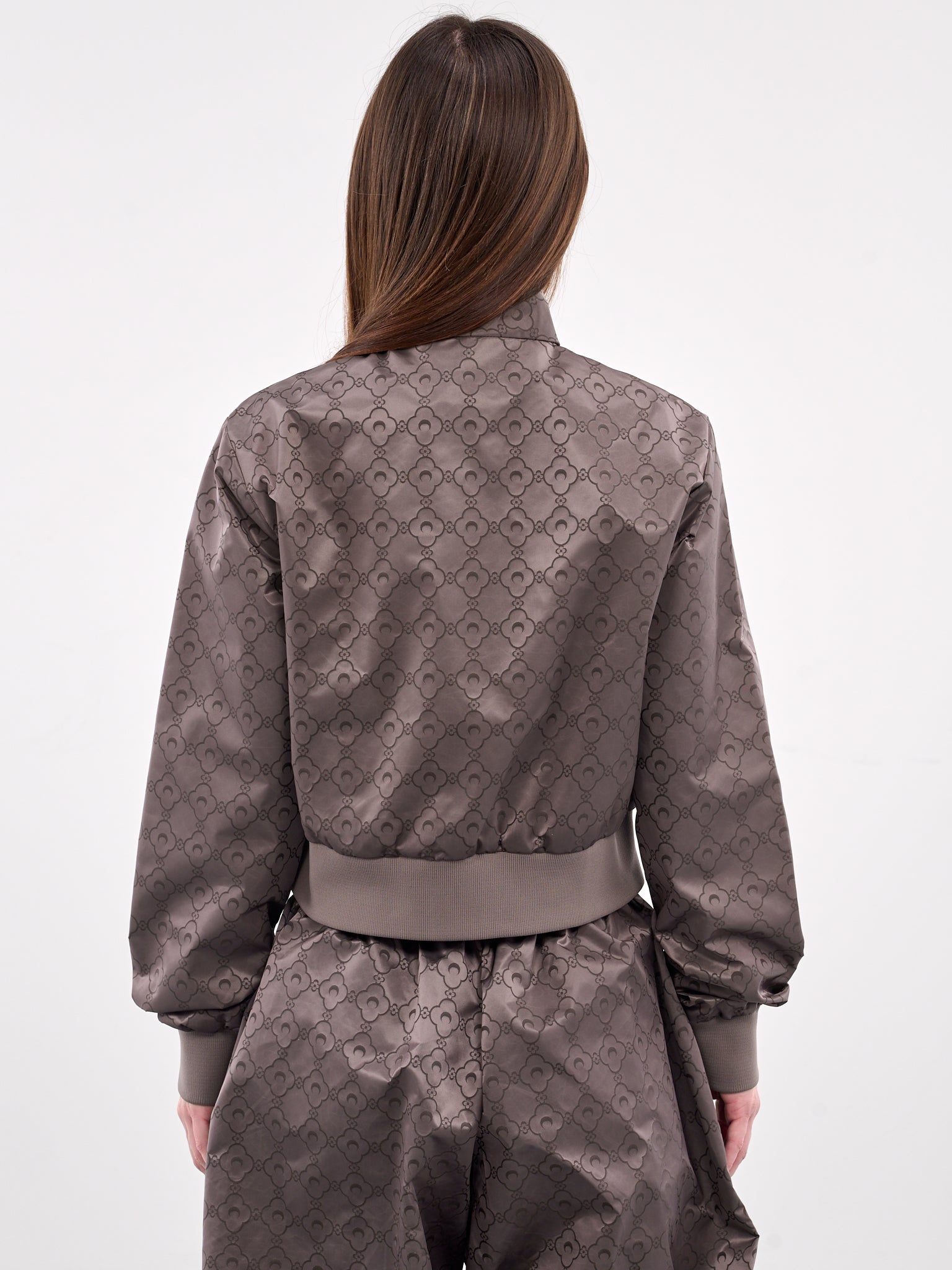 Recycled Jacquard Nylon Track Jacket - 3