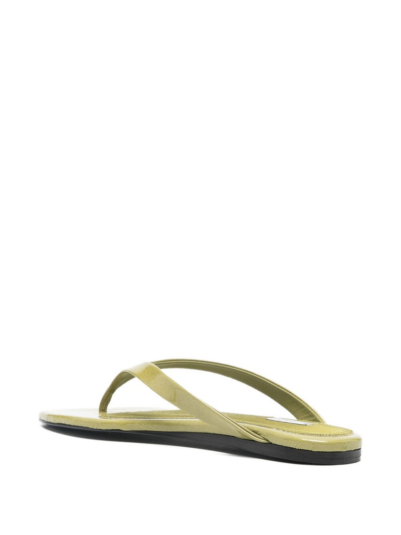 leather flat sandals 3