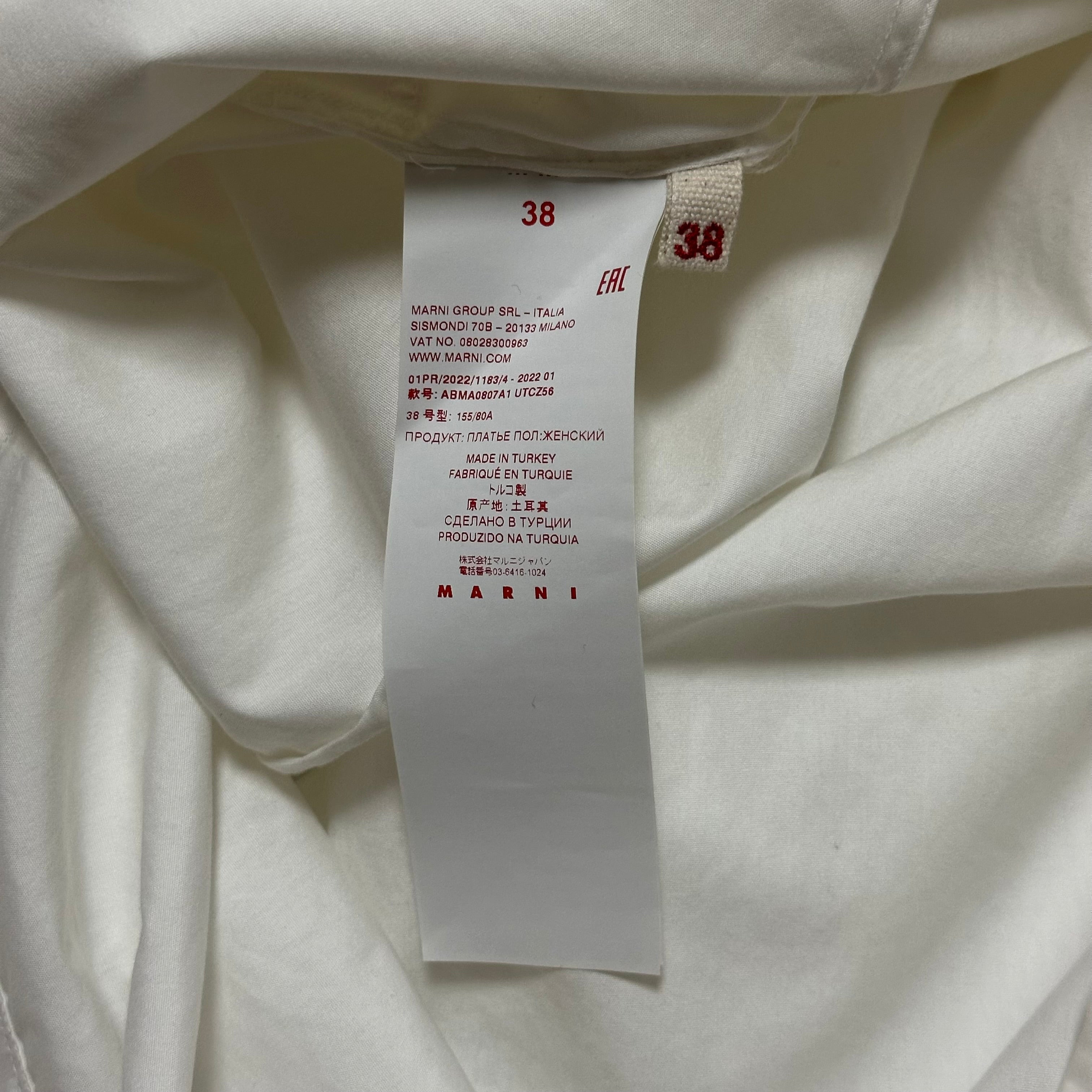 MARNI 2022 Shirt Midi Dress - 7