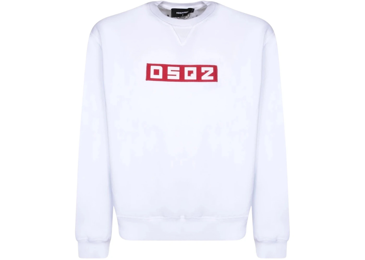 Dsquared2 Small Block Logo Sweatshirt White - 1