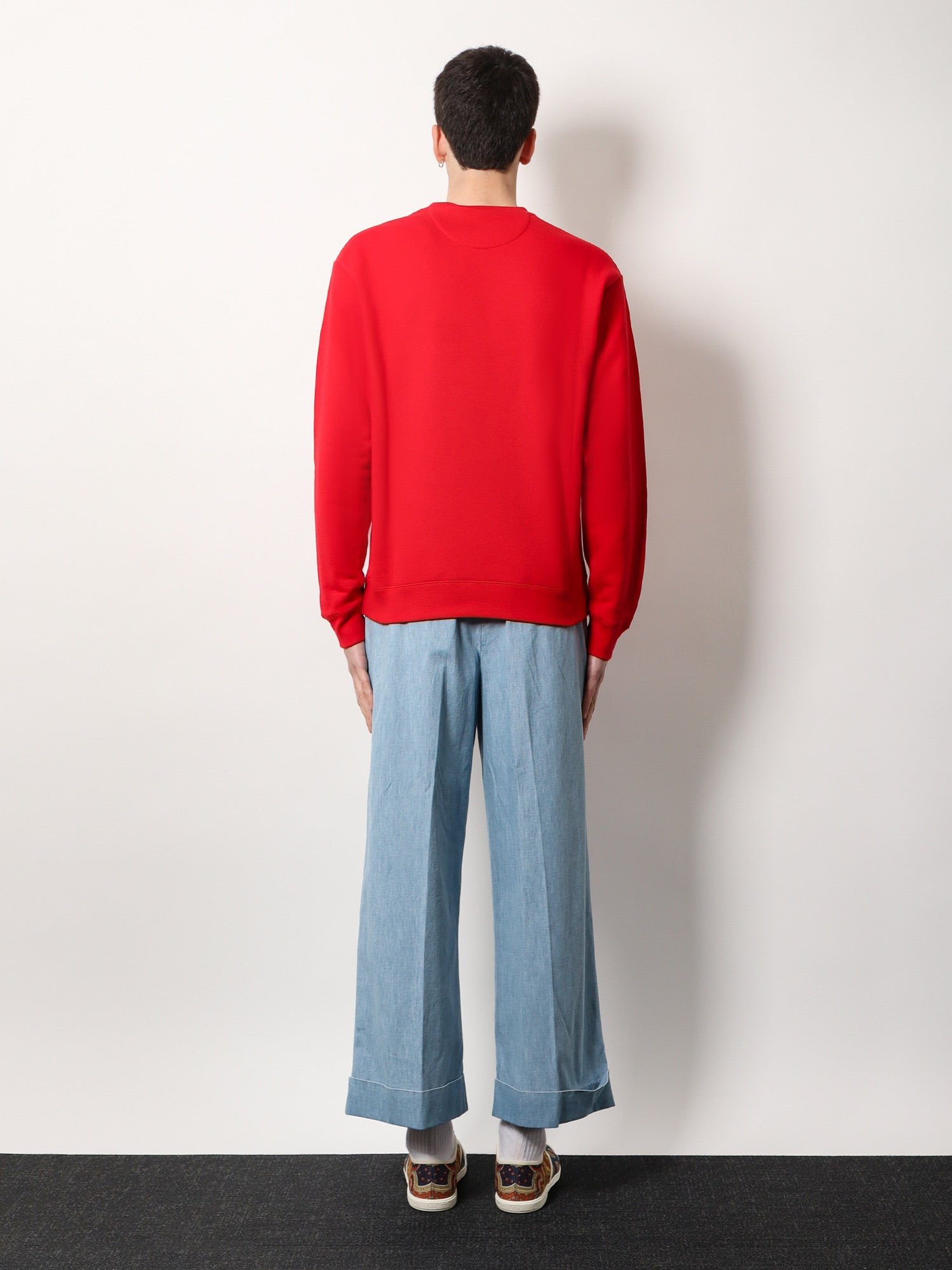 Valentino Cotton Sweatshirt With Frontal Chez Valentino Print - 3