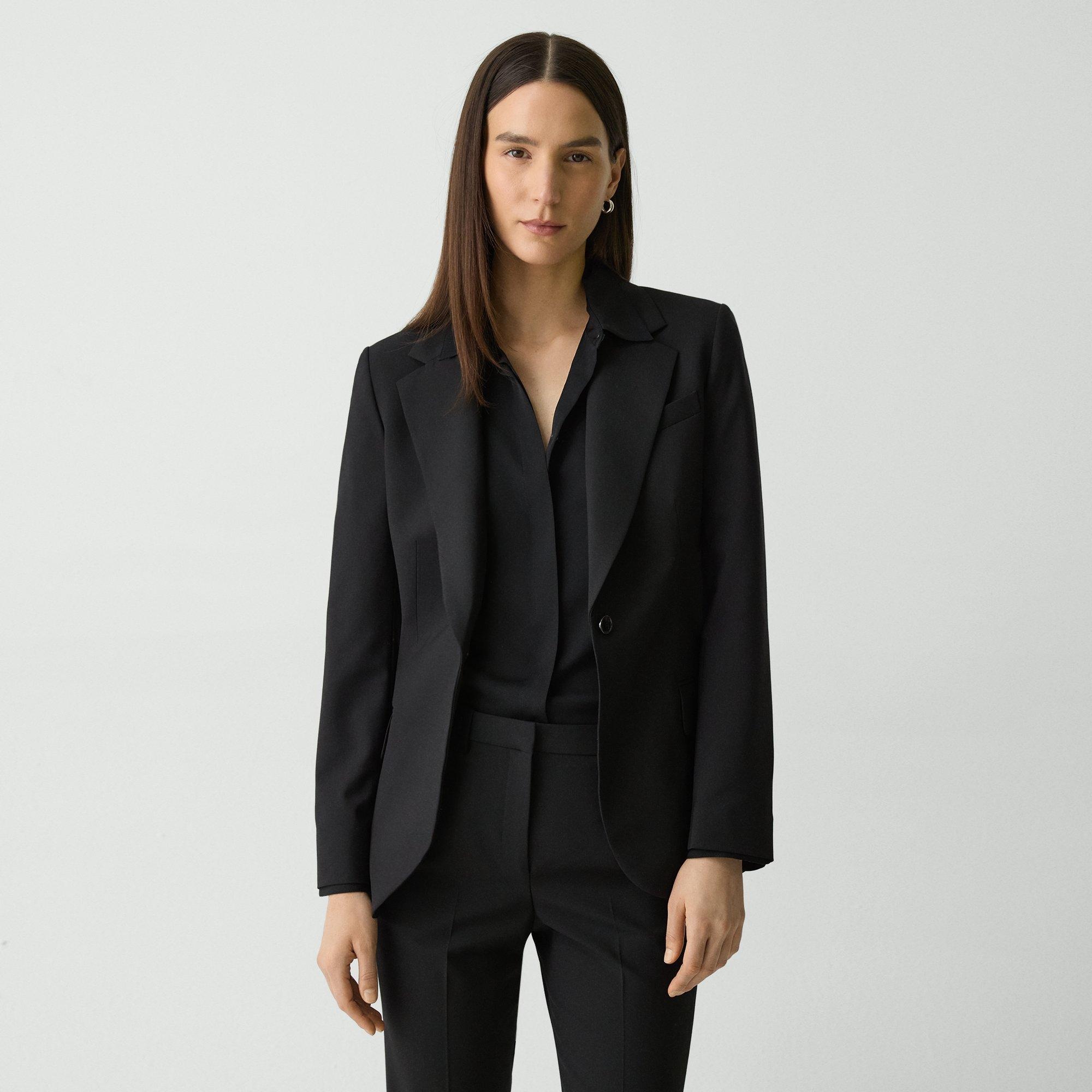 Lynnia Slim Blazer in Good Wool - 2