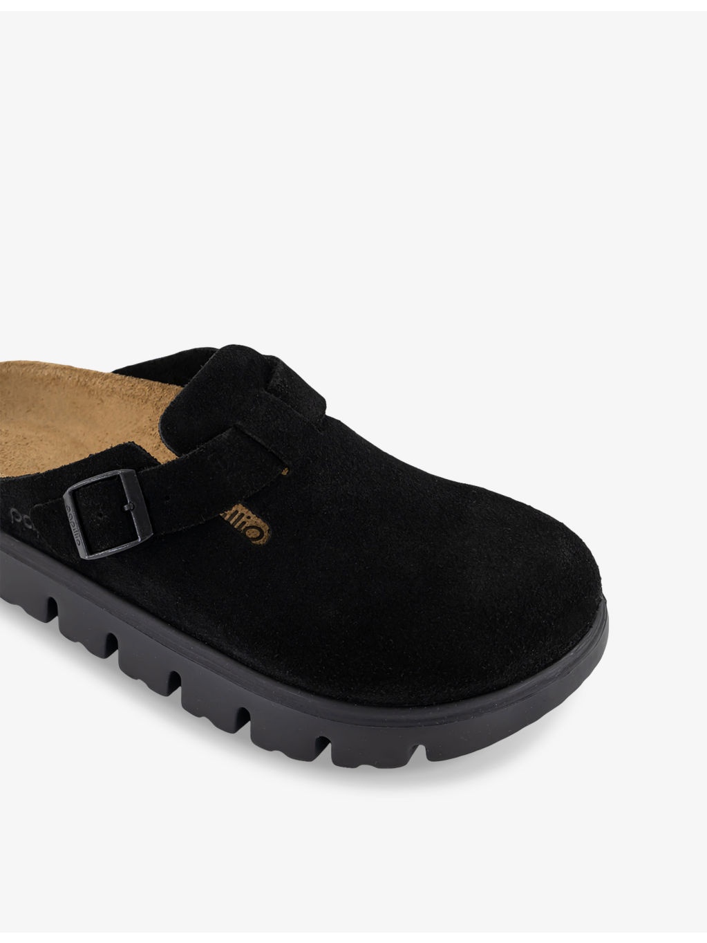 Boston Chunky Suede Clogs - 5