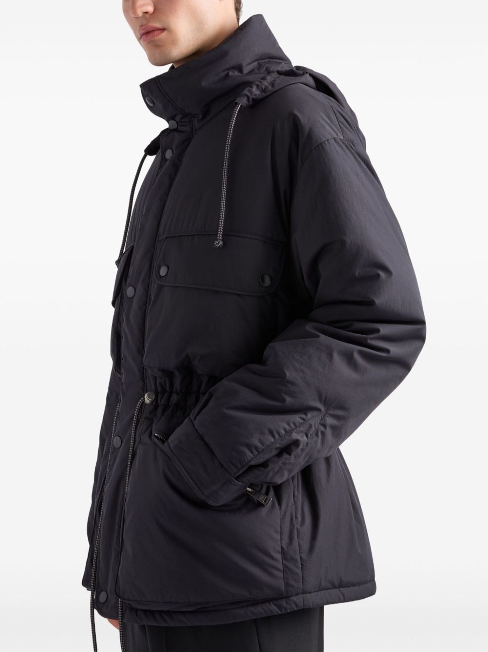 cotton down jacket - 4