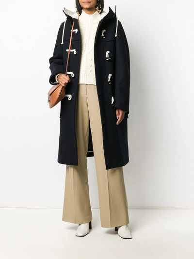 Jil Sander hooded duffle coat outlook