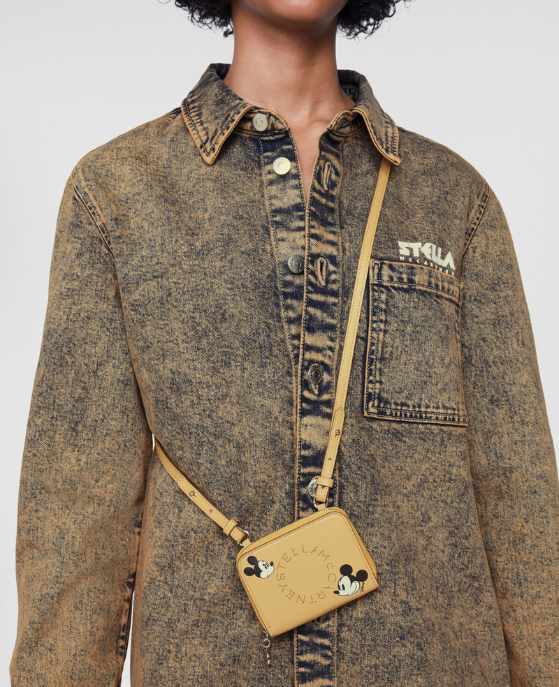 Fantasia Mickey Print Logo Cardholder 3