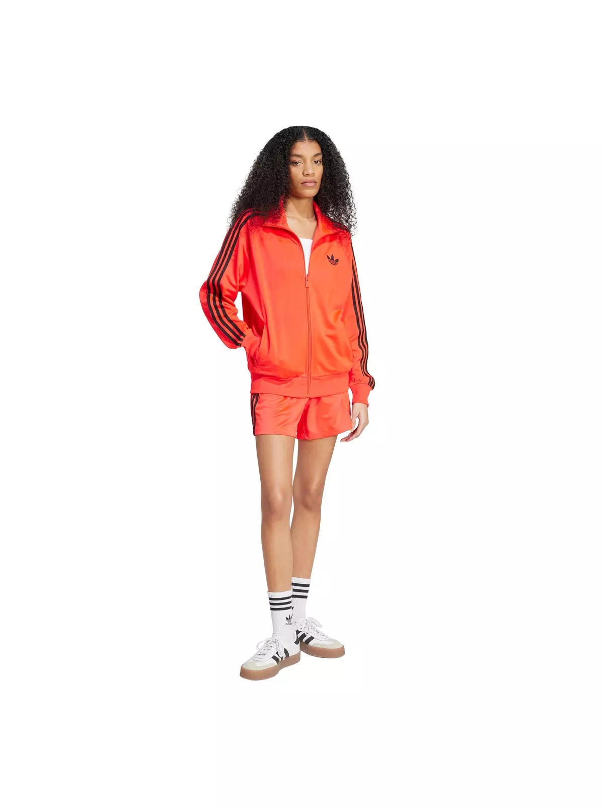 Originals Women's Adicolor Classic Firebird Loose Track Top -Red/Black - 5
