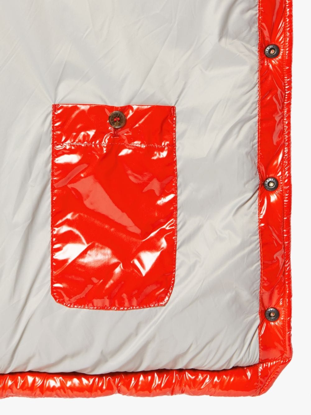 OSAKA BRIGHT ORANGE NYLON PUFFER JACKET | GQF-306 - 6