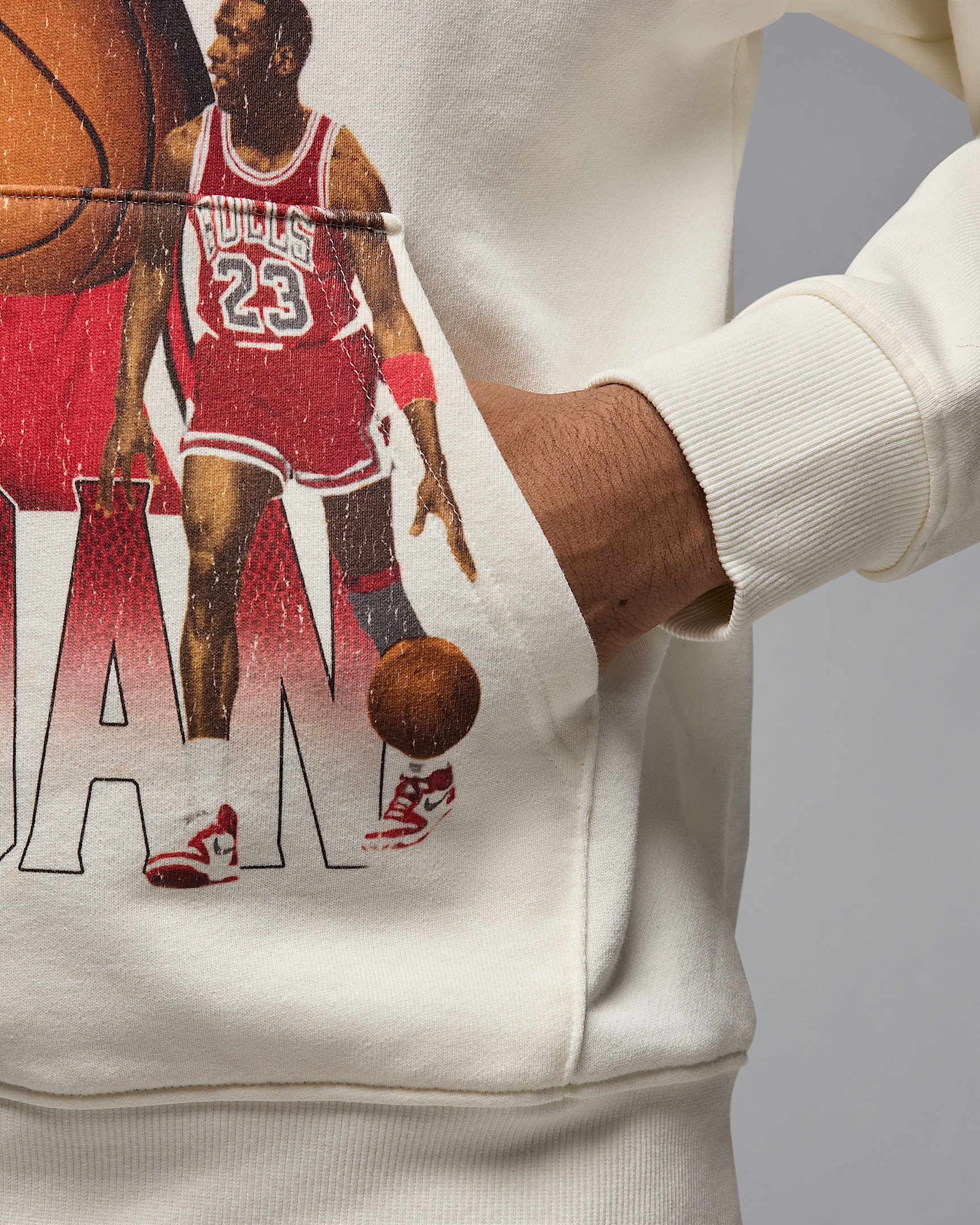 Jordan Flight Fleece Men's Graphic Pullover Hoodie - 5