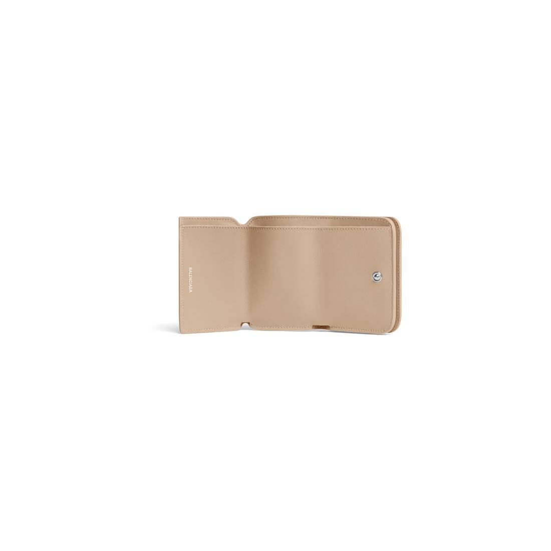 Women's Cash Mini Wallet in Beige - 2