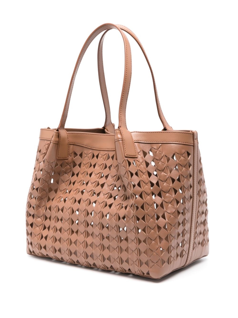small Secret Mosaico leather tote bag - 6