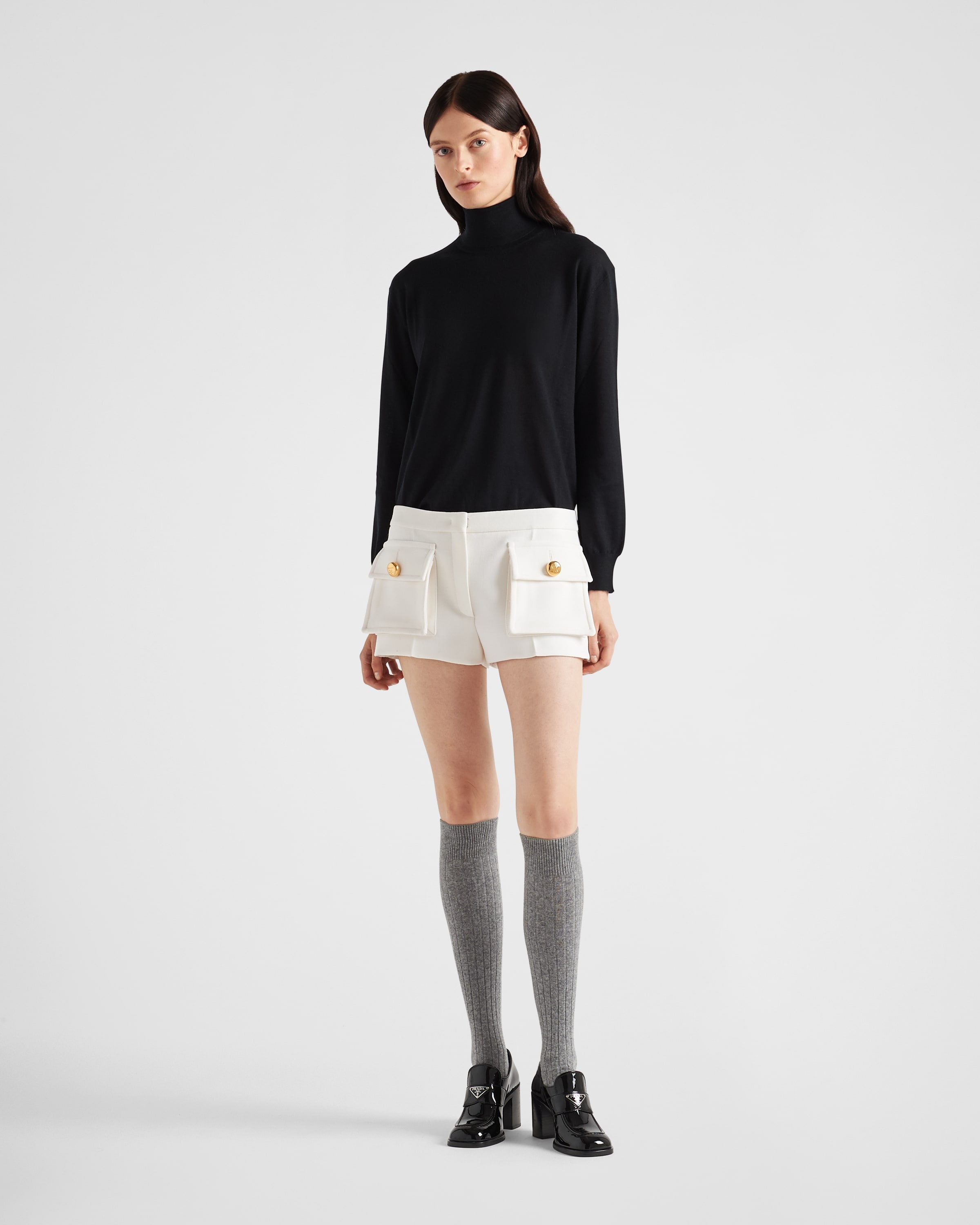Cashmere and wool turtleneck sweater - 2