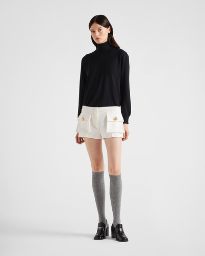 Prada Cashmere and wool turtleneck sweater outlook