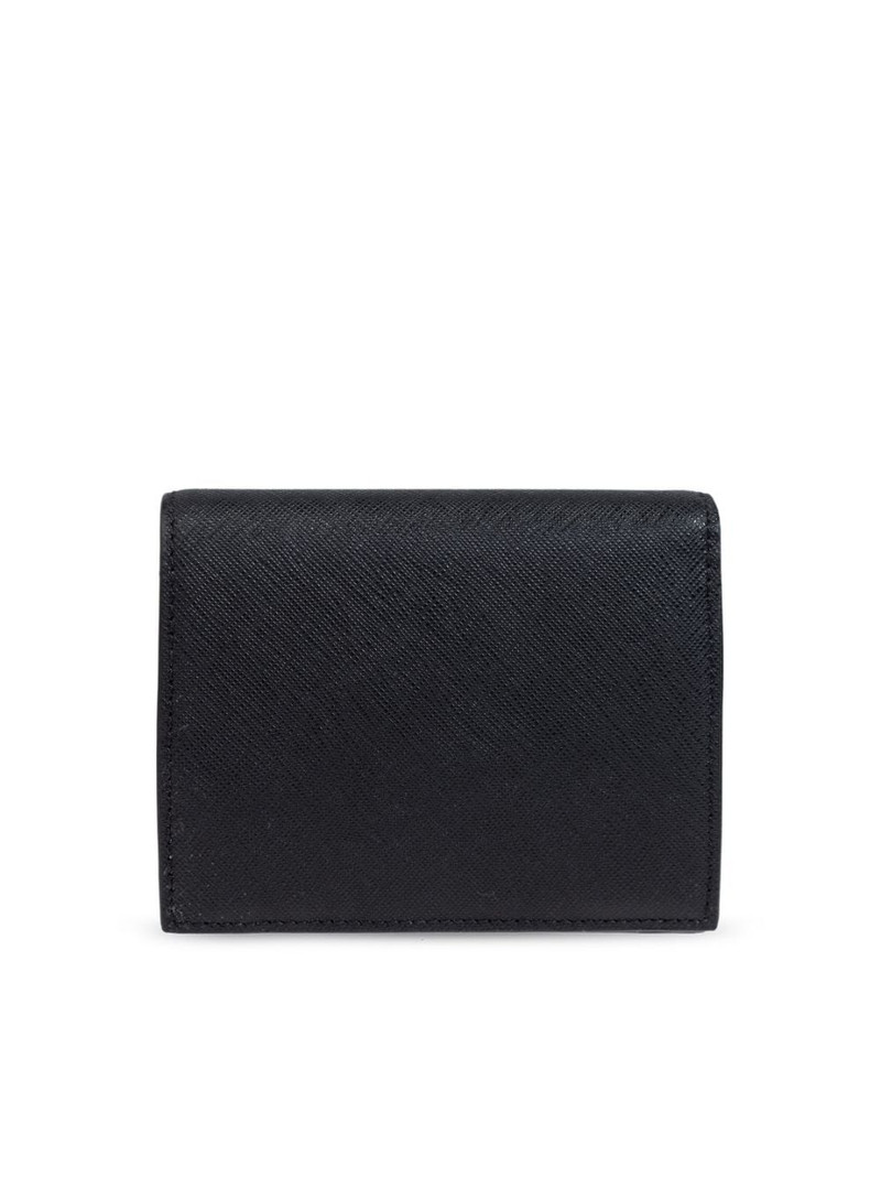 bi-fold logo plaque wallet 3