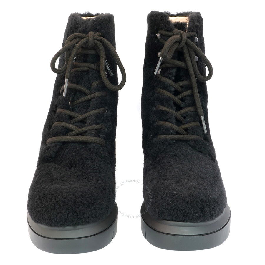 Stuart Weitzman Ladies Nisha Black Shear Boots - 3