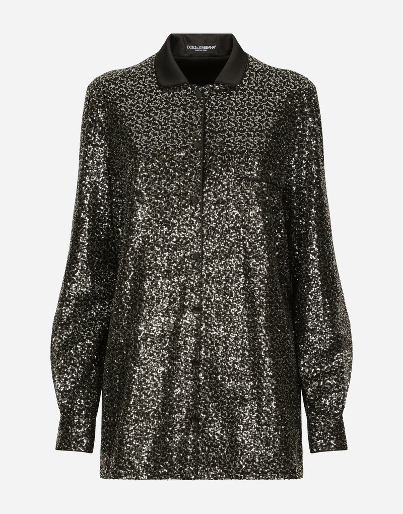 Sequined shirt 1