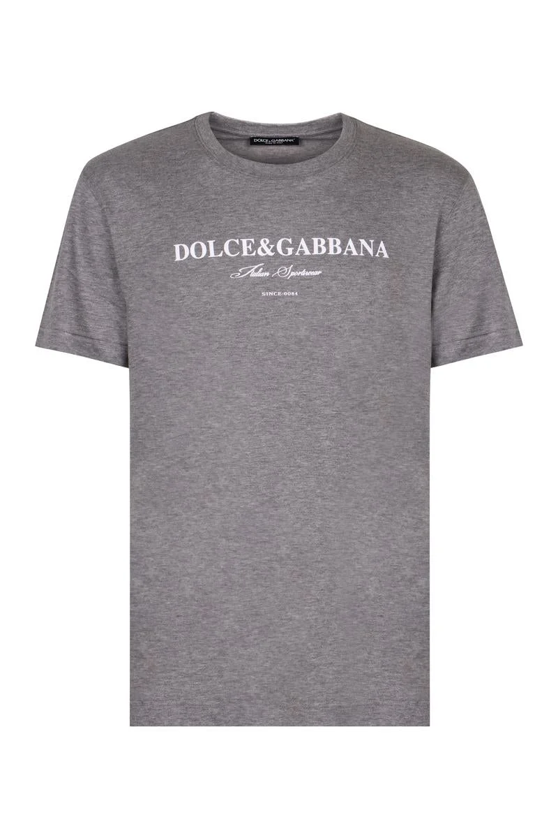 Dolce & Gabbana Logo Cotton T-Shirt - 1