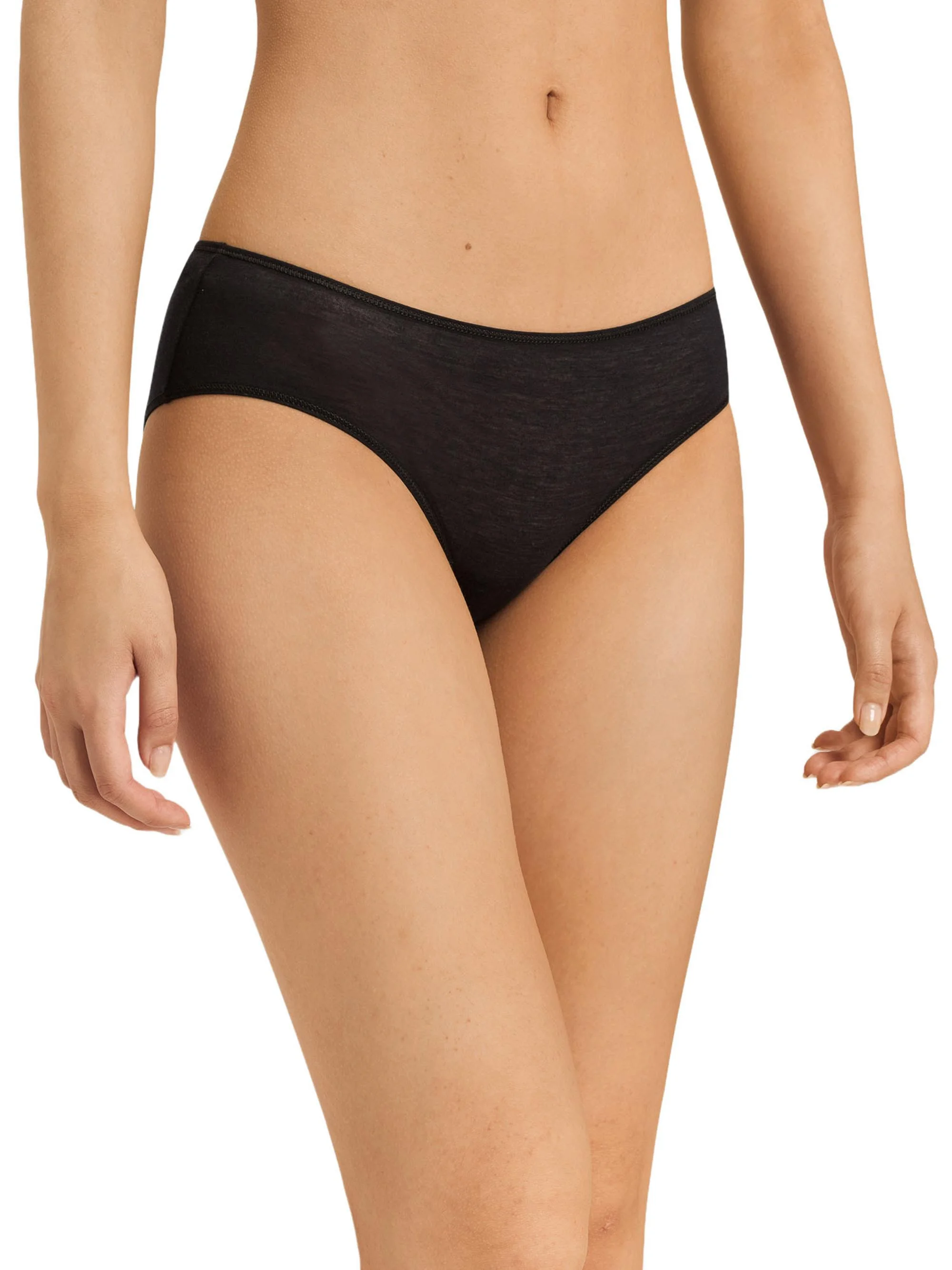 Women's Ultralight Daywear Hi-Cut Brief - Black - 1