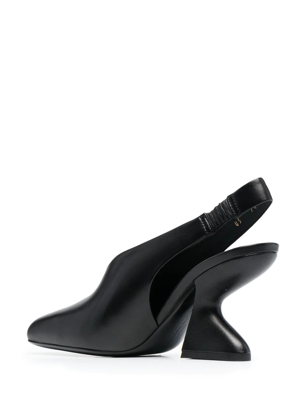 F-heel 100mm slingback pumps - 3