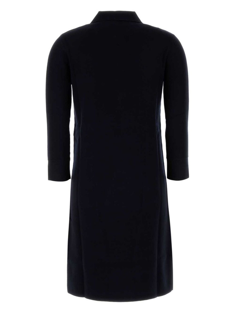 Max Mara Midnight blue viscose blend dress outlook