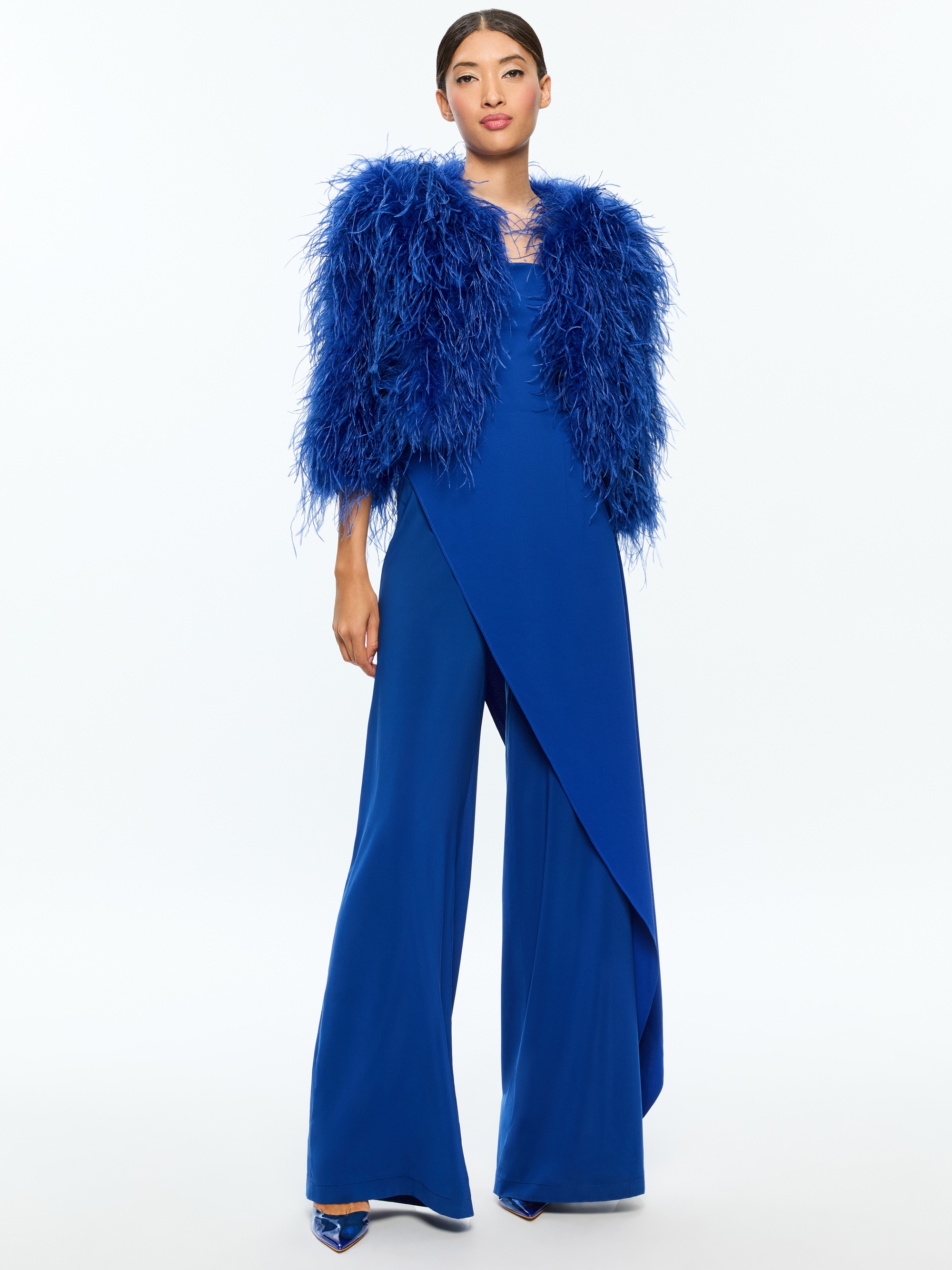 KIDMAN FEATHERED BOXY JACKET - 3