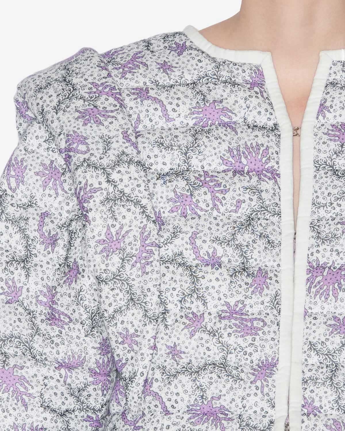 ISABEL MARANT｜JACKETS (DREW (VE0374FA B3J02E ECLI)) Klero Jacket Woman anthracite | ISABEL MARANT Official